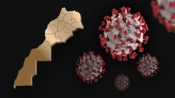 التوزيع الجغرافي لعدد الحالات المؤكدة بفيروس كورونا حسب الجهات