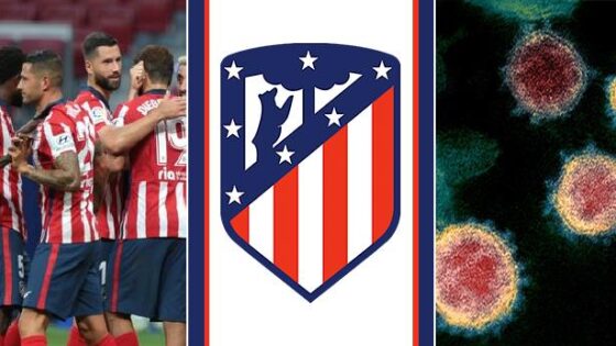 أتلتيكو مدريد يعلن عن حالتي إصابة بـ”كوفيد ـ 19″ في صفوفه
