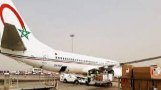 وصول المساعدات المغربية إلى لبنان