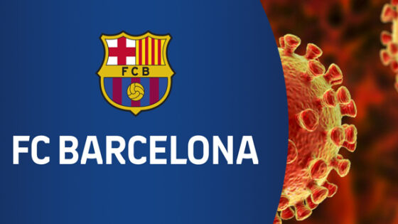 برشلونة يعلن إصابة لاعب في صفوفه بفيروس كورونا