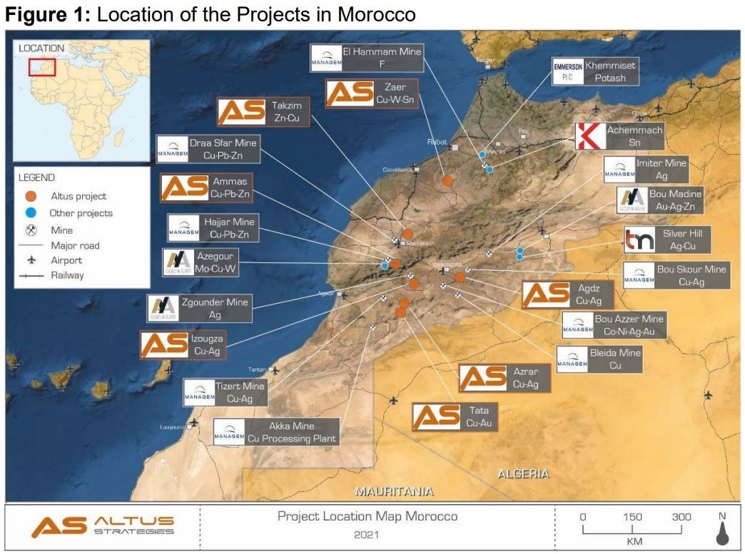 شركة بريطانية تفوز بتراخيص للتنقيب عن الفضة والنحاس في المغرب