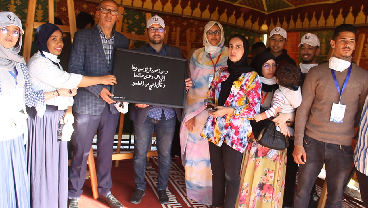 فعاليات من معرض شباب خليج الداخلة