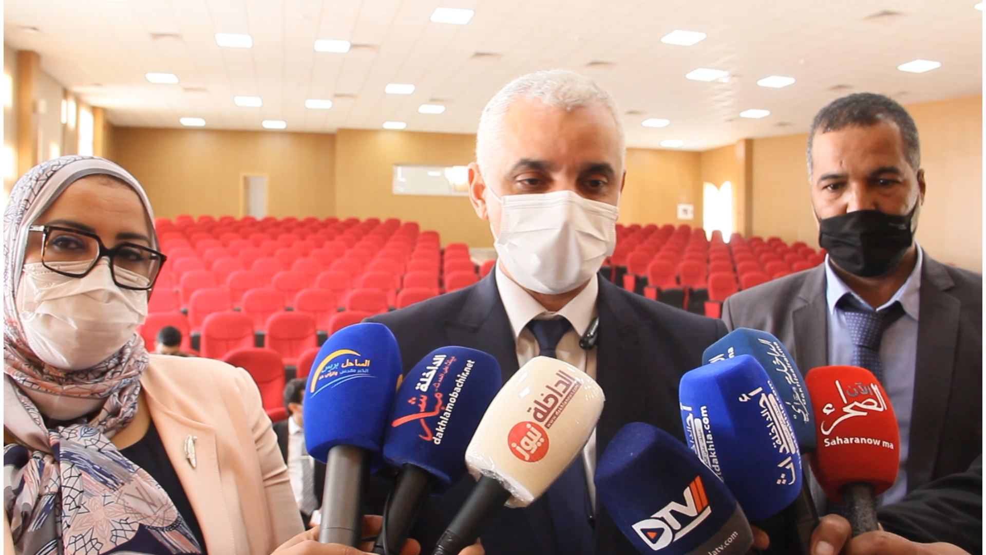 تصريح وزير الصحة خالد أيت الطالب