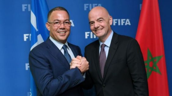 انتخاب المغربي فوزي لقجع عضوا بمجلس الاتحاد الدولي لكرة القدم