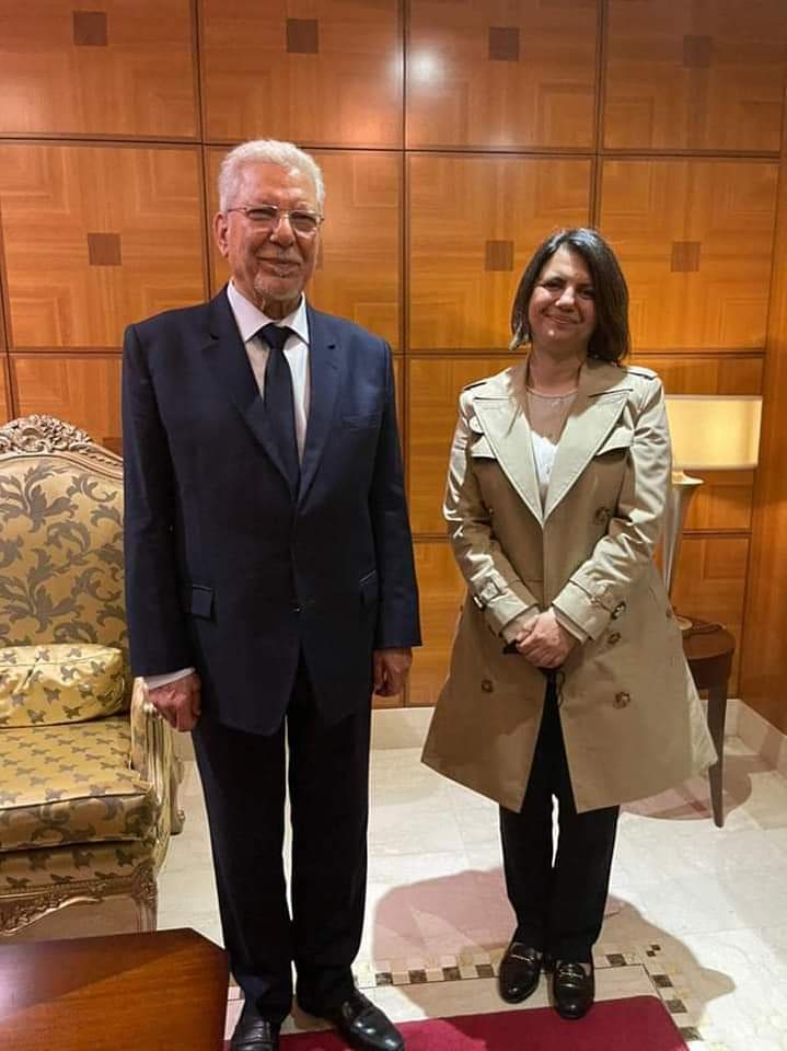 الأمين العام لاتحاد المغرب العربي يلتقي وزيرة الخارجية والتعاون الدولي الليبية