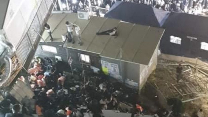 عشرات القتلى والجرحى في اسرائيل جراء انهيار مدرج خلال حفل ديني