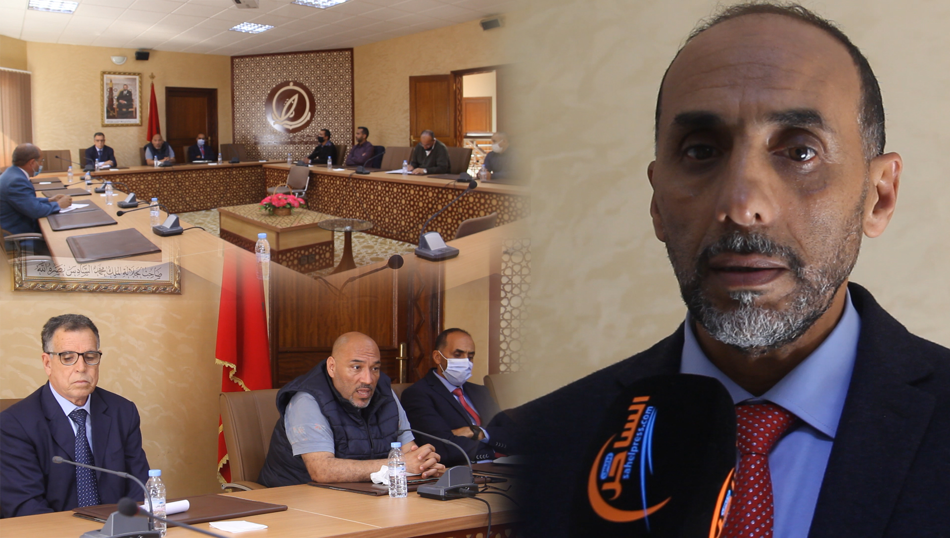 لقاء تواصلي مفتوح مع التجار والمهنيين حول الاستعدادات لاستقبال رمضان