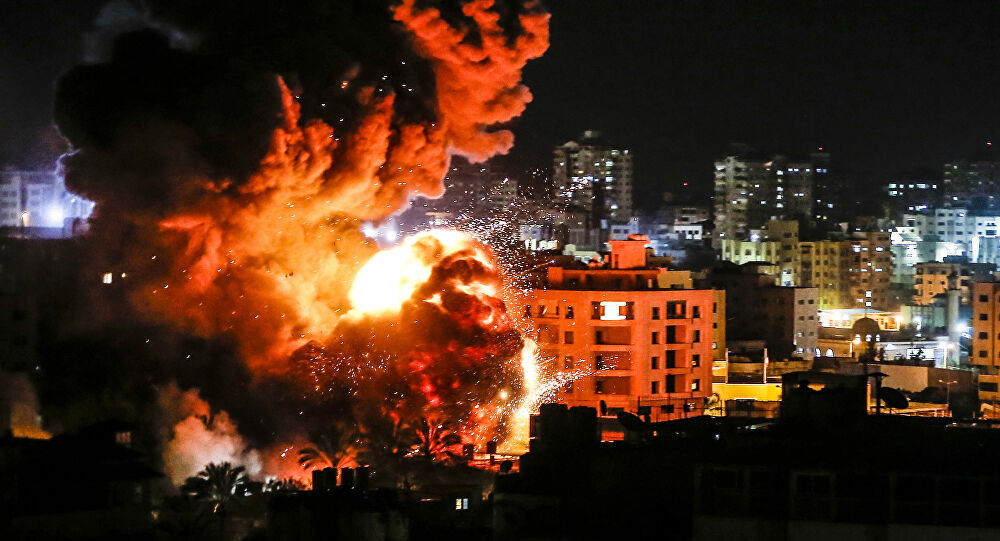 الكيان الصهيوني يقصف غزة بوحشية والمقاومة ترد بإستهداف نقاط إستراتيجية