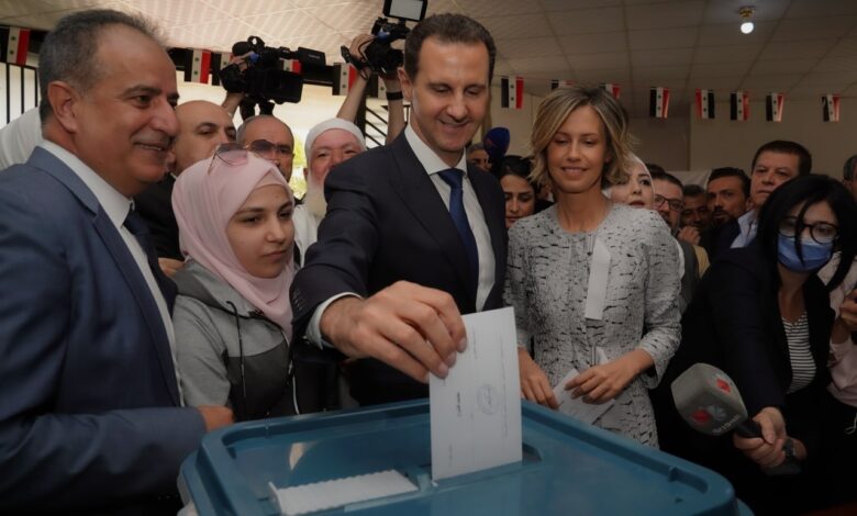 إعادة انتخاب بشار الأسد رئيساً لسوريا بنسبة 95,1 بالمئة من الأصوات