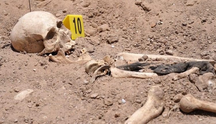 استخراج بقايا عظام بشرية يشتبه في كونها مرتبطة بجريمة قتل عمد وقعت في سنة 1999