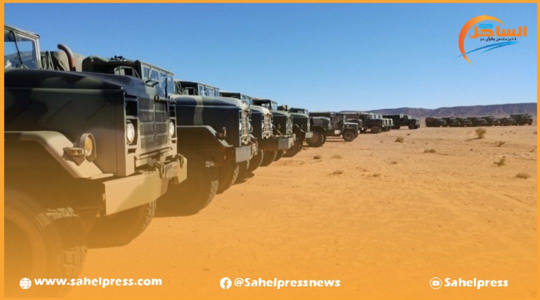 القوات المغربية تحرك العشرات من المركبات العسكرية بالقرب من القاعدة العسكرية بئر انزران