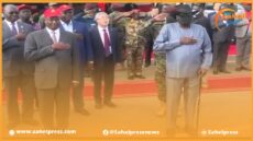ستة صحفيين رهن الإعتقال بسبب تداولهم مقطع فيديو يظهر فيه رئيس جنوب السودان وهو يتبول