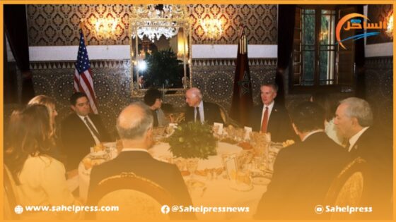 الملك محمد السادس يقيم مأدبة عشاء على شرف وفد من الكونغرس الأمريكي