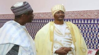 السلطان *mohamed Nabil Mbambo Njoya*ملك البامون بالكامرون في زيارة إلى مدينة الداخلة