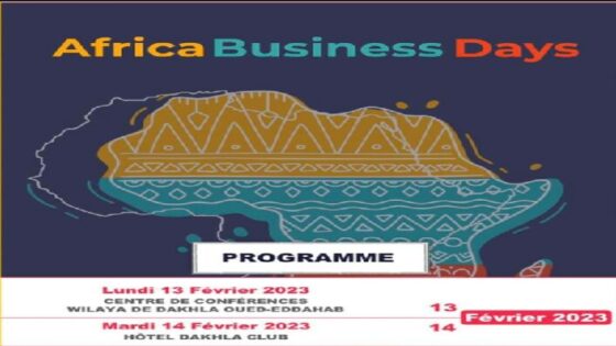 الداخلة على موعد هام مع الأيام الإفريقية للأعمال Africa Business Days