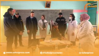 المديرية الجهوية للصحة بجهة درعة تافيلالت تنخرط في مكافحة آثار موجة البرد القارس والتساقطات الثلجية