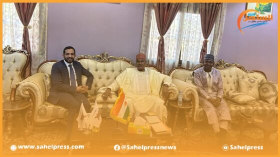 رئيس مجلس جماعة الداخلة “الراغب حرمة الله”يجري لقاءات مع مجموعة من المسؤولين بدولة النيجر