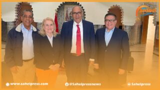 والي جهة الداخلة” لمين بنعمر ” يستقبل وفد هام من الكونغرس الأمريكي بمقر اقامته