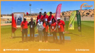 فريق جهة الداخلة وادي الذهب يتألق في البطولة الوطنية المدرسية لالعاب القوى