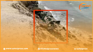 سقوط سيارة في عرض البحر بالقرب من المنارة (الفارو)