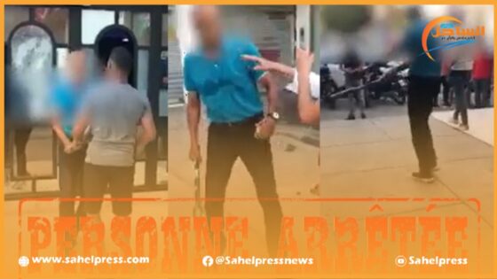 الأمن يتفاعل بسرعة وجدية كبيرة مع شريط فيديو يظهر قيام شخص بتهشيم زجاج مقهى عمومية بالوسط الحضري لمدينة أكادير