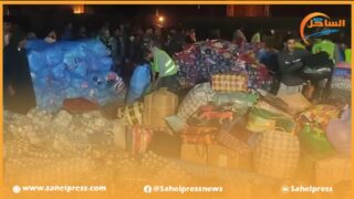 ساكنة الداخلة أبانت على تأصل وتجذر قيم المواطنة والتكافل الإجتماعي حيال محنة زلزال الحوز