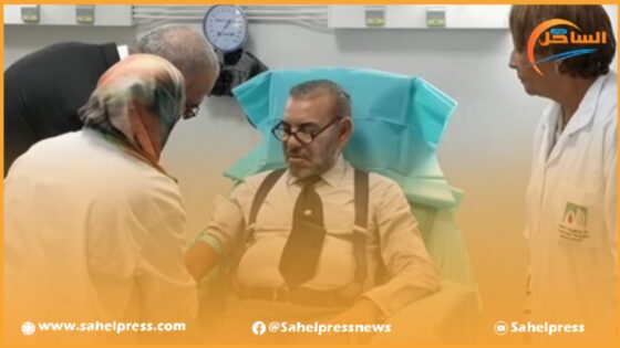 زلزال الحوز .. الملك محمد السادس يتفقد المصابين ويتبرع بالدم