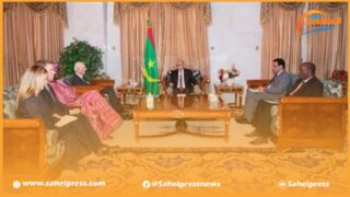 نواكشوط .. الرئيس الموريتاني محمد ولد الشيخ أحمد الغزواني يتباحث مع ستيفان دي ميستورا بخضوص ملف الصحراء
