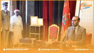 الملك يترأس جلسة عمل خصصت لبرنامج إعادة البناء والتأهيل العام للمناطق المتضررة من زلزال الحوز