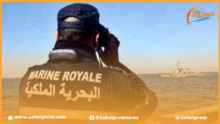 البحرية الملكية تقدم المساعدة لقارب مطاطي كان في وضعية صعبة وعلى متنه 58 مرشحا للهجرة غير الشرعية