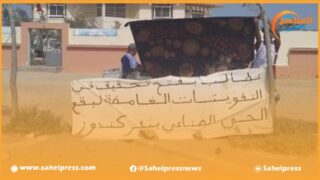 حرفيون بمنطقة لمهيريز يحتجون على الوعود الزائفة للمسؤولين ؟ (تفاصيل)
