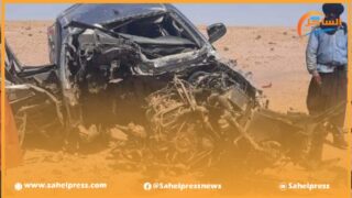 نجاة كساب بأعجوبة جراء إنفجار لغم أرضي بكرارة فرلي جنوب مدينة الداخلة