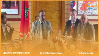 في إطار تعزيز سبل التعاون مدير أميديست رفقة ممثل عن السفارة الأمريكية يعقدون إجتماع مع نائب رئيس غرفة التجارة بالداخلة