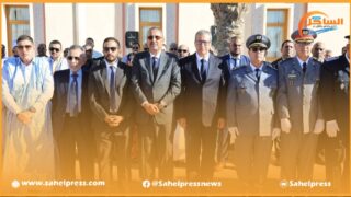 عيد المسيرة الخضراء .. الوالي “علي خليل” يترأس مراسيم تحية العلم بالداخلة