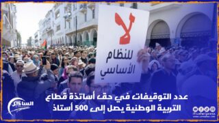 عدد التوقيفات في حق أساتذة قطاع التربية الوطنية يصل إلى 500 أستاذ