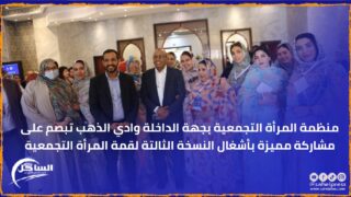 منظمة المرأة التجمعية بجهة الداخلة وادي الذهب تبصم على مشاركة مميزة بأشغال النسخة الثالتة لقمة المرأة التجمعية