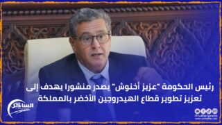 رئيس الحكومة “عزيز أخنوش” يصدر منشورا يهدف إلى تعزيز تطوير قطاع الهيدروجين الأخضر بالمملكة