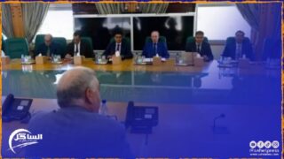 مشاركة ولاة الجهات وعمال العمالات في تقنية المناظرة المرئية من مقر وزارة الداخلية بخصوص الإحصاء السكاني