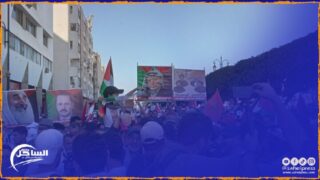 الرباط هذا الصباح .. مسيرة شعبية حاشدة لدعم فلسطين ولبنان