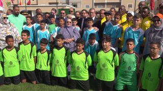 شاهد .. إفتتاح ملاعب القرب بحي السلام – الداخلة