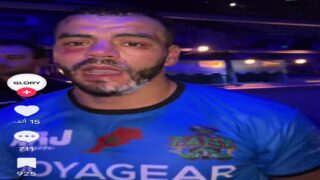 اعتذار للمغاربة من البطل ” طارق خبابز ” بسبب خطأ عرض خريطة المغرب مقسمة على قميصه ( فيديو )