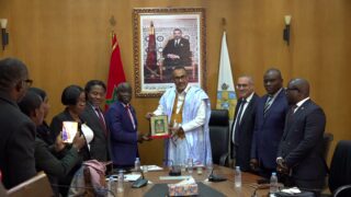 وفد هام من دولة ليبيريا يزور مدينة الداخلة