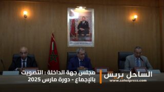 التصويت بالإجماع على جميع النقط المدرجة بجدول أعمال دورة مارس لمجلس جهة الداخلة وادي الذهب