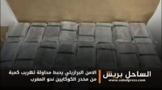 الامن البرازيلي يحبط محاولة تهريب كمية من مخدر الكوكايين نحو المغرب