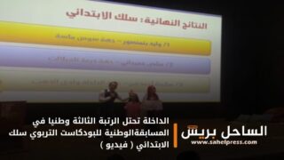 الداخلة تحتل الرتبة الثالثة وطنيا في المسابقةالوطنية للبودكاست التربوي سلك الابتدائي ( فيديو )