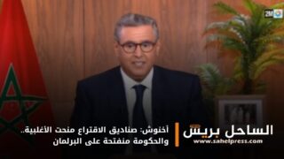 أخنوش: صناديق الاقتراع منحت الأغلبية.. والحكومة منفتحة على البرلمان