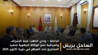 الداخلة – وادي الذهب: لجنة الإشراف والمراقبة تضع الوكالة الجهوية لتنفيذ المشاريع تحت المجهر في دورة أكتوبر 2025