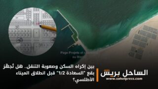 بين إكراه السكن وصعوبة التنقل.. هل تُجهّز بقع “السعادة 1/2” قبل انطلاق الميناء الأطلسي؟