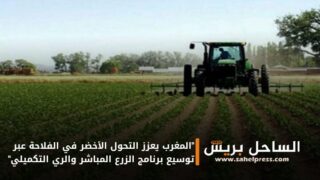 “المغرب يعزز التحول الأخضر في الفلاحة عبر توسيع برنامج الزرع المباشر والري التكميلي”