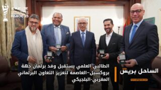 الطالبي العلمي يستقبل وفد برلمان جهة بروكسيل–العاصمة لتعزيز التعاون البرلماني المغربي-البلجيكي